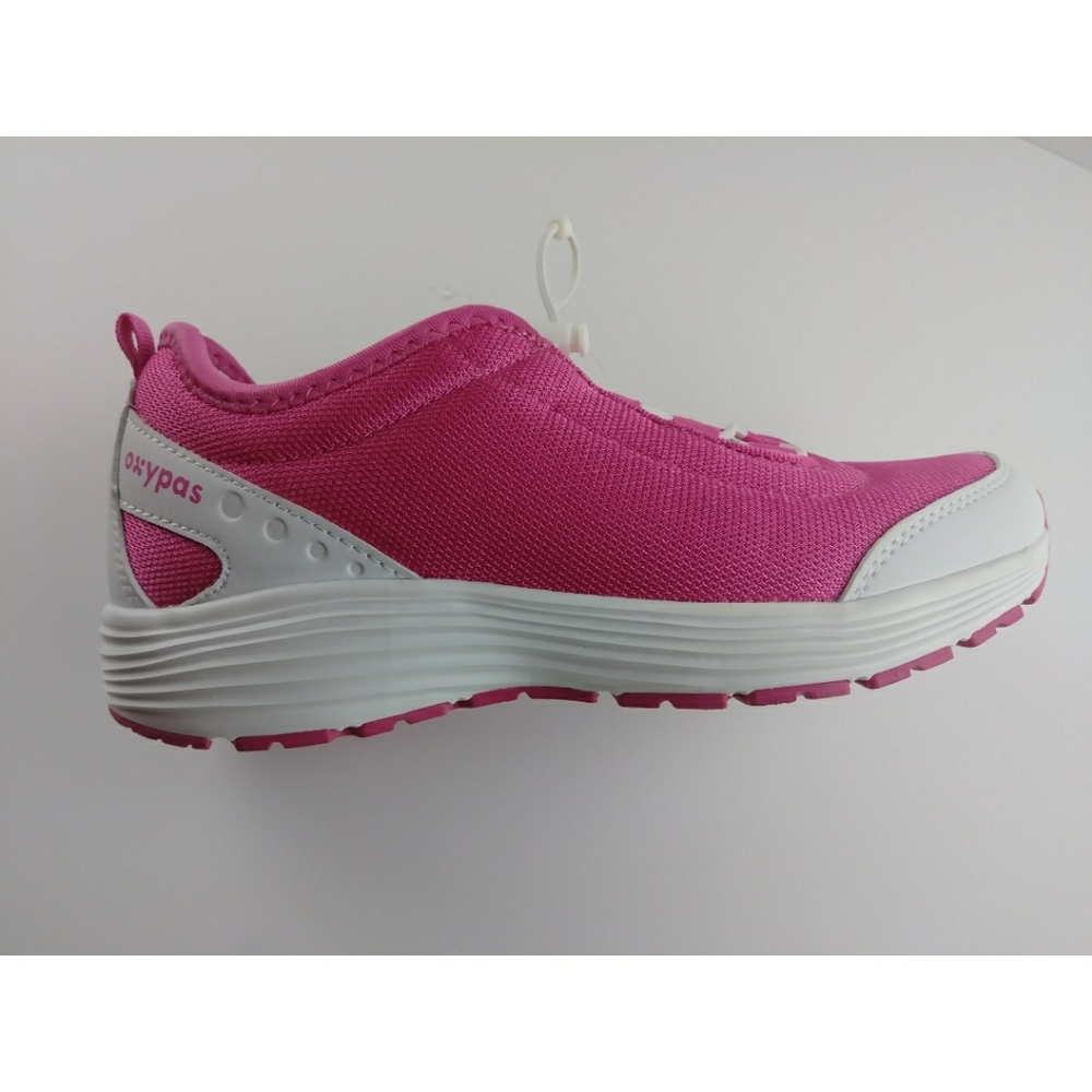 Oxypas Maud Pink/White Nursing Shoes Womens Sz 7.5